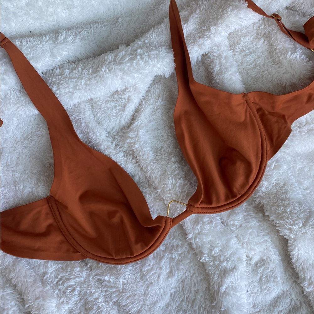 Lspace Alana Top in Rust NWT